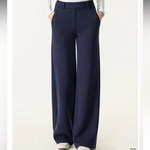 OGL Universe Navy Straight Leg Pull-on Pants with Pockets